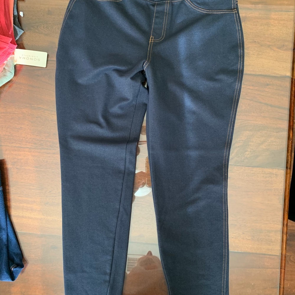 Denim Leggings